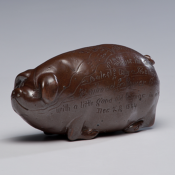 Anna Pottery Stoneware Railway