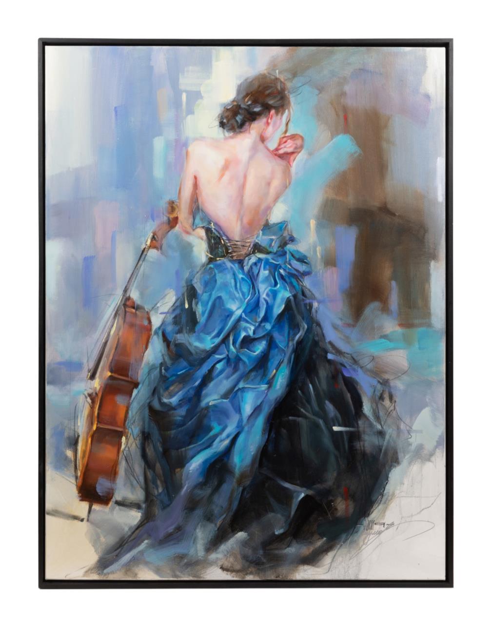 ANNA RAZUMOVSKAYA "SERENADE IN BLUE