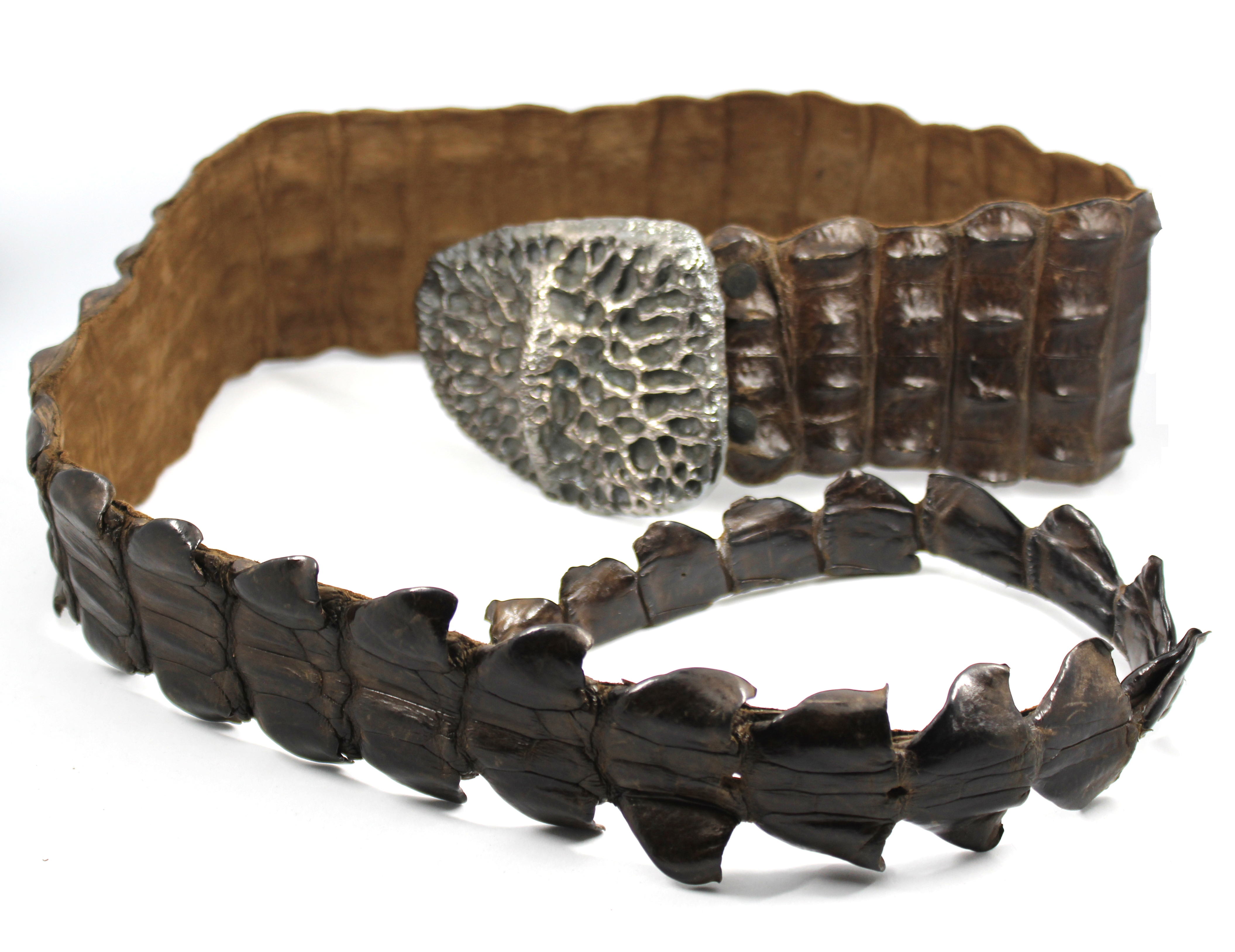 ANNA TRZEBINSKI ALLIGATOR PELT BELT