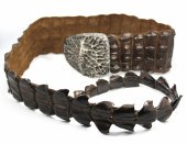 ANNA TRZEBINSKI ALLIGATOR PELT