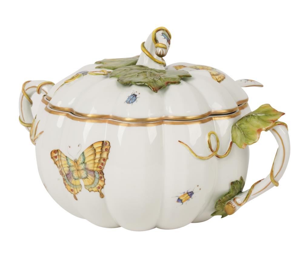 ANNA WEATHERLEY PORCELAIN PUMPKIN