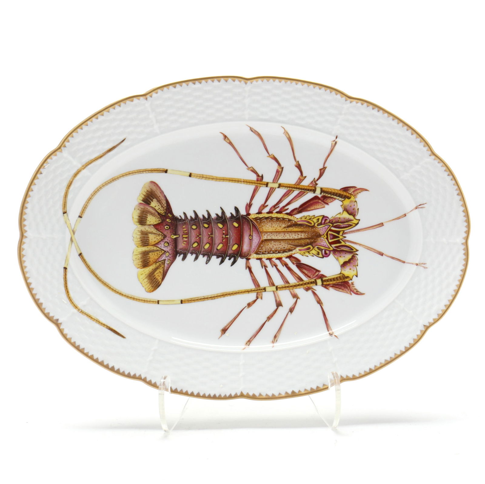 ANNA WEATHERLY HAND-PAINTED LOBSTER