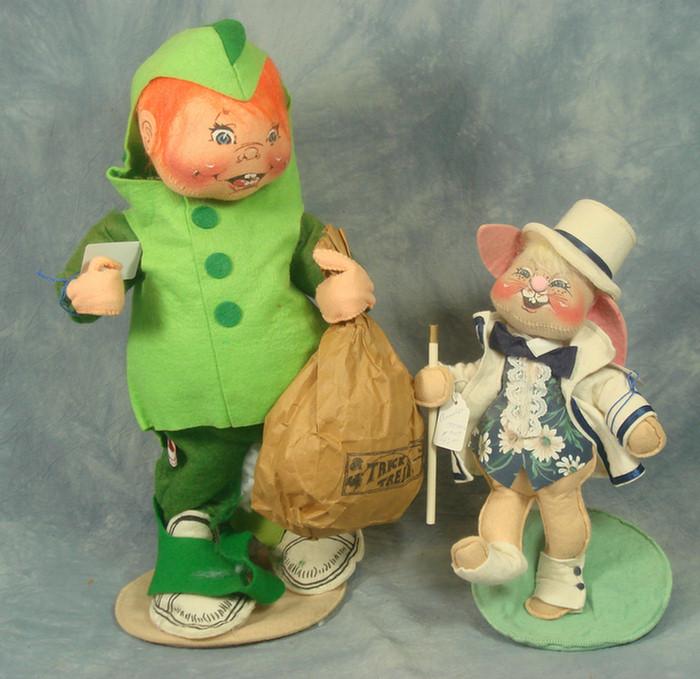 Annalee Doll lot, cloth plush