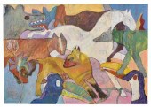 ANNE EMBREE (1946-2013) ACRYLI