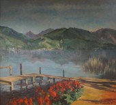 ANNE FINCHENSTEIN, LAKE SCENE