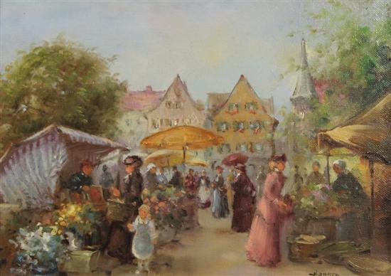 Anne Hansen (1934-) two oils on