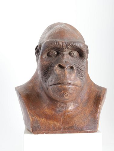ANNE JO PATINATED PLASTER SCULPTURE