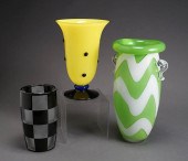ANNE NILSSON ART GLASS VASE, A