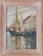 ANNE RAMSDELL CONGDON OIL ON B