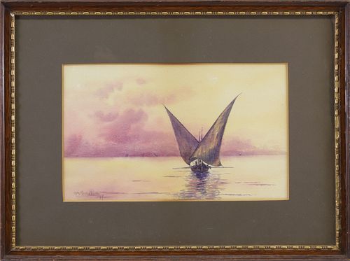 ANNE RAMSDELL WATERCOLOR ON PAPER