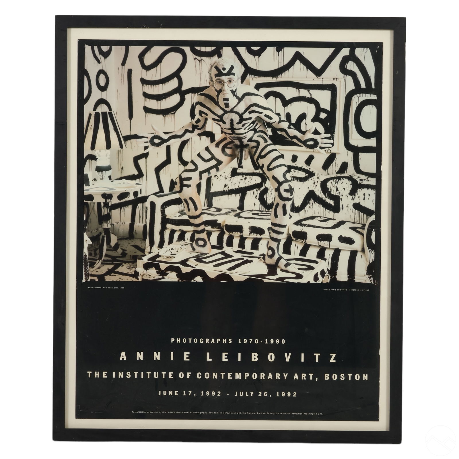 ANNIE LEIBOVITZ KEITH HARING 1992