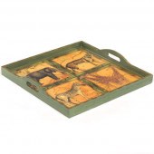 ANNIE MODICA DECOUPAGE TRAY 21