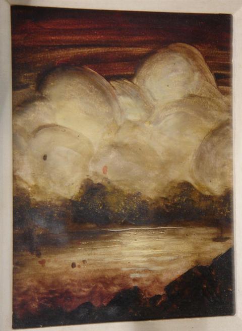 Anonymous, 20th c, acrylic on