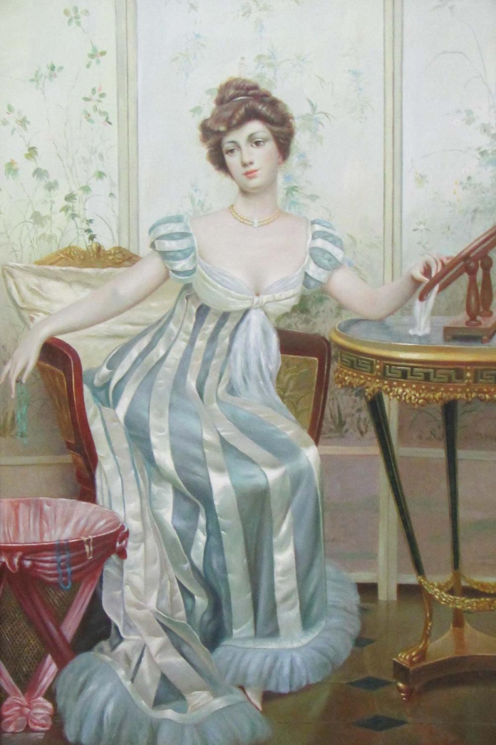 ANONYMOUS ARTIST PORTRAIT PAINTING,