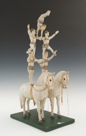Anonymous Folk Art Carved Wood