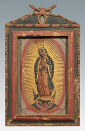 Anonymous Mexican School paint