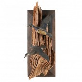 ANONYMOUS PAIR OF FLYING WOOD