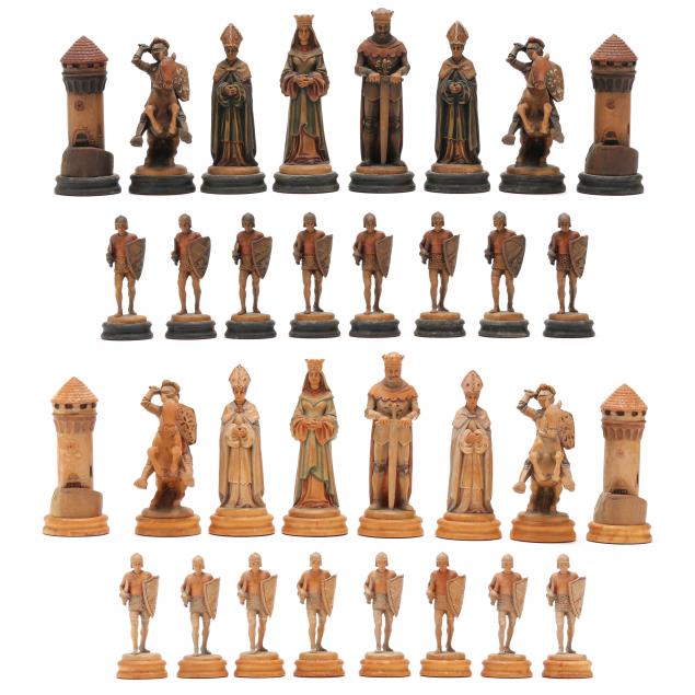ANRI, CARVED WOOD MEDIEVAL THEMED
