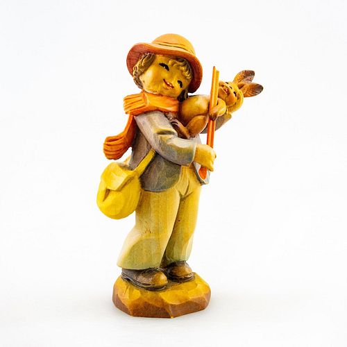 ANRI FERRANDIZ WOODEN FIGURE, MERRY