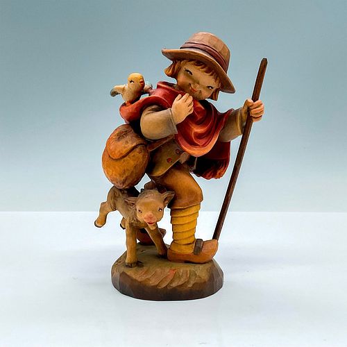 ANRI ITALY WOOD CARVED FIGURINE,