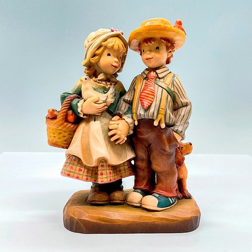 ANRI ITALY WOOD CARVED FIGURINE,