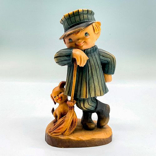 ANRI ITALY WOOD CARVED FIGURINE,