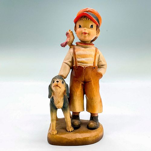 ANRI ITALY WOOD CARVED FIGURINE,