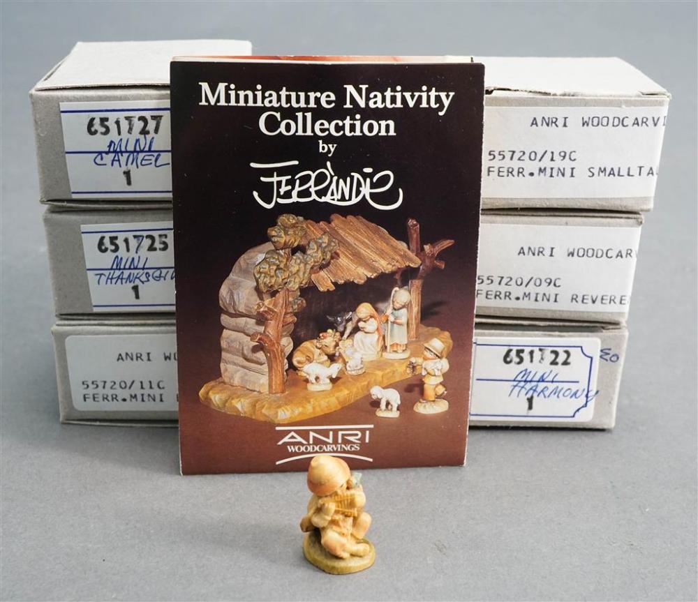 ANRI NATIVITY TYPE MINIATURE
