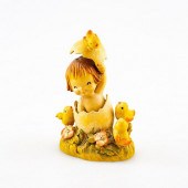 ANRI WOOD CARVING FIGURINE HAT