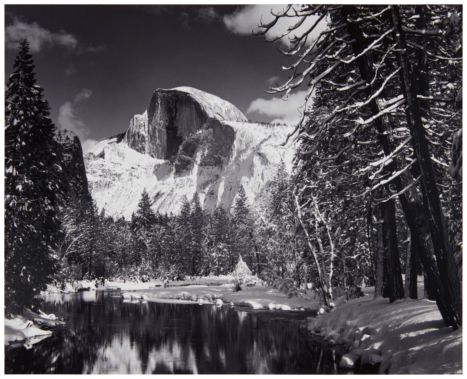 ANSEL ADAMS (1902-1984), "HALF