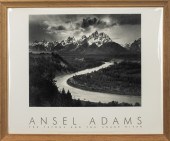 ANSEL ADAMS "THE TETONS & THE