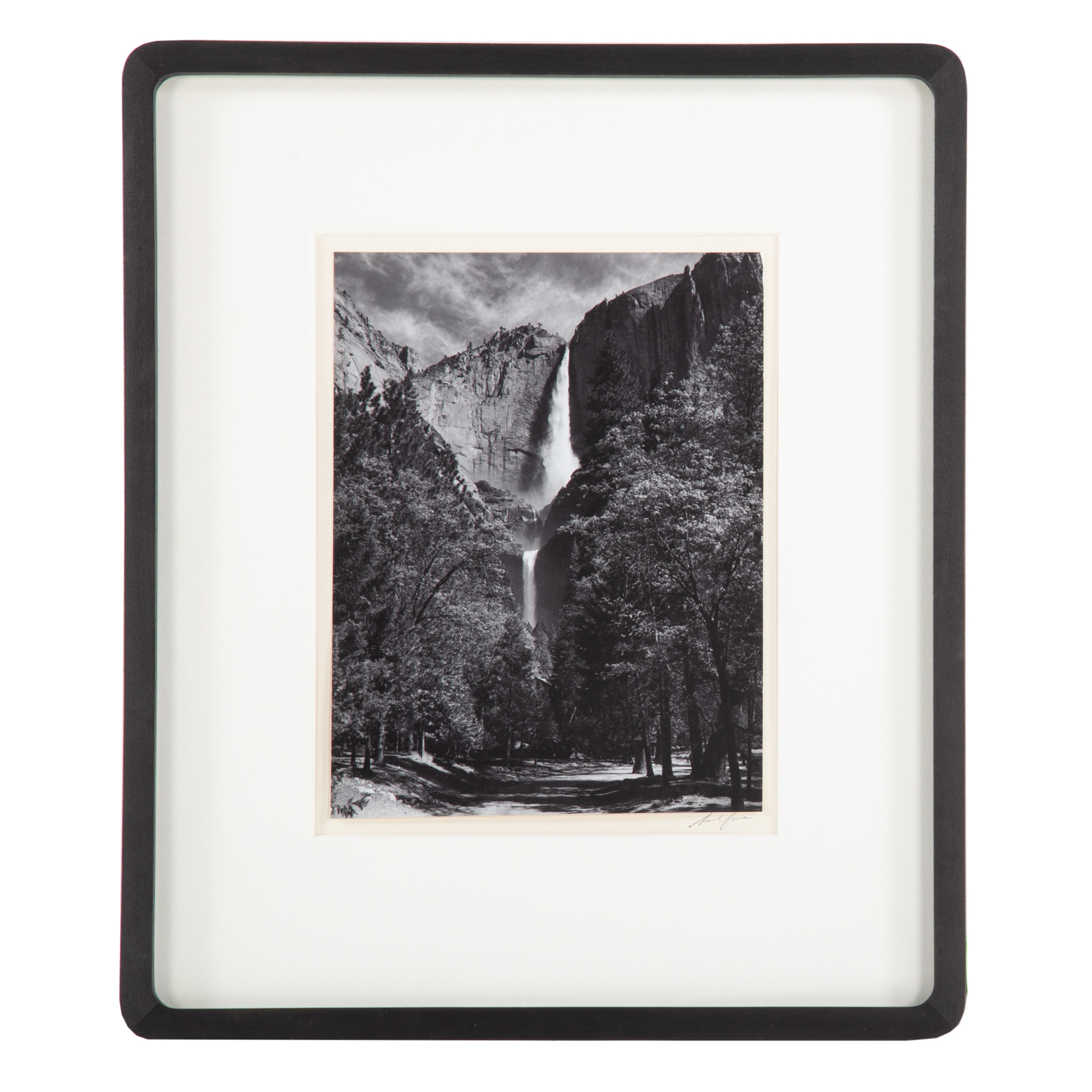 ANSEL ADAMS "YOSEMITE FALLS,"