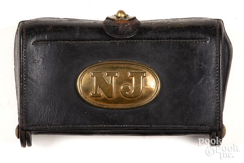 ANSON MILLS INDIAN WARS, LEATHER