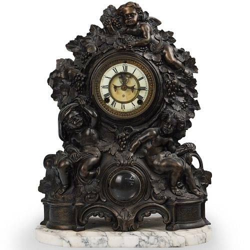 ANSONIA ART NOUVEAU MANTLE