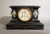 ANSONIA BLACK PAINTED METAL TO