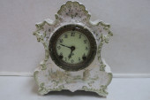 ANSONIA CERAMIC CASED MANTEL C