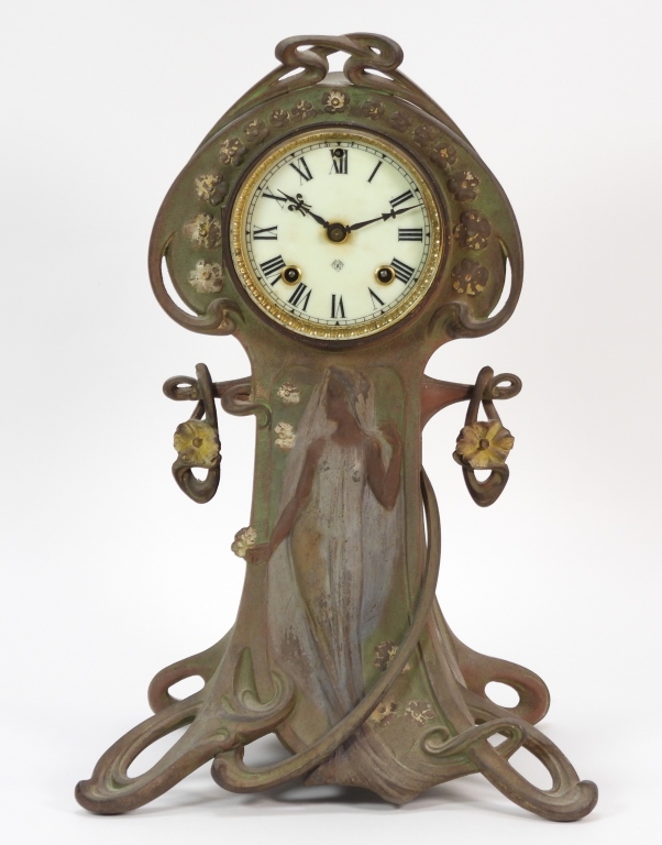 ANSONIA CLOCK CO. ART NOUVEAU