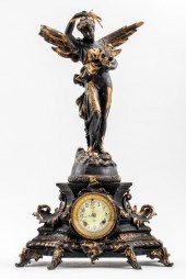 ANSONIA CLOCK CO. "UNDINE AND