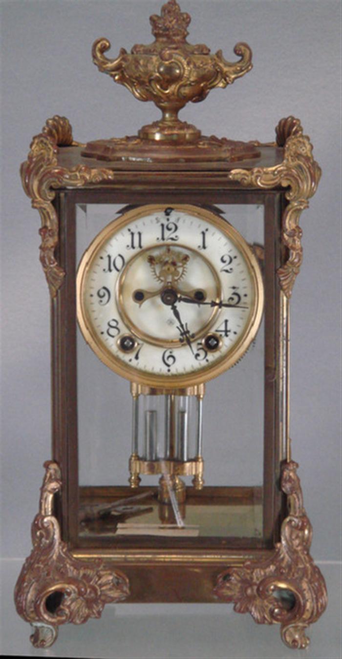 Ansonia crystal regulator clock