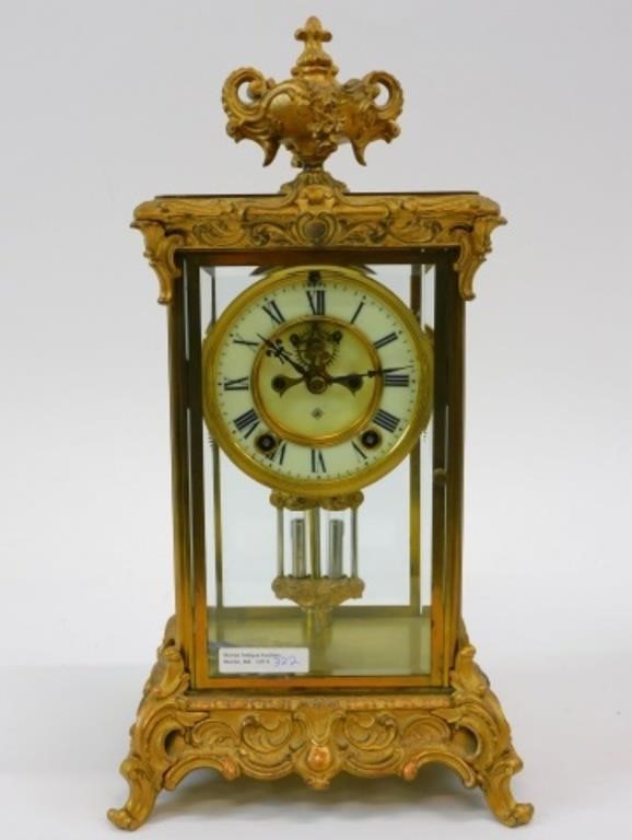 ANSONIA CRYSTAL REGULATOR MANTLE