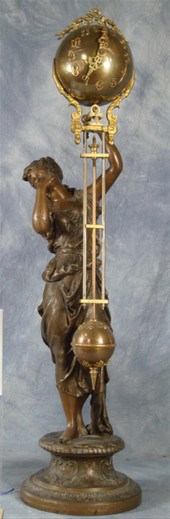 Ansonia Juno swinger figural c