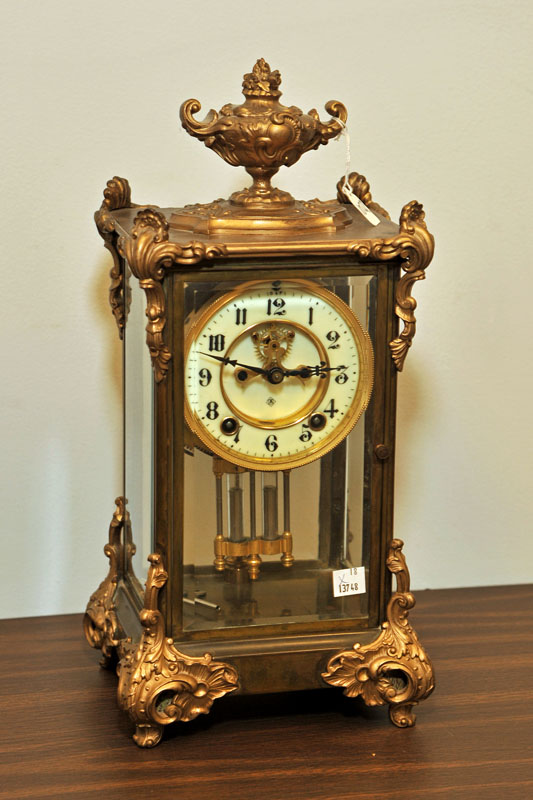 ANSONIA MANTLE CLOCK. Eight day 