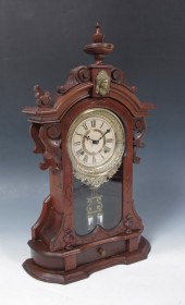 ANSONIA MONARCH BURL WALNUT MA