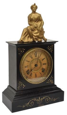 ANSONIA NY FIGURAL CAST IRON