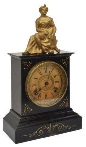 ANSONIA NY FIGURAL CAST IRON S