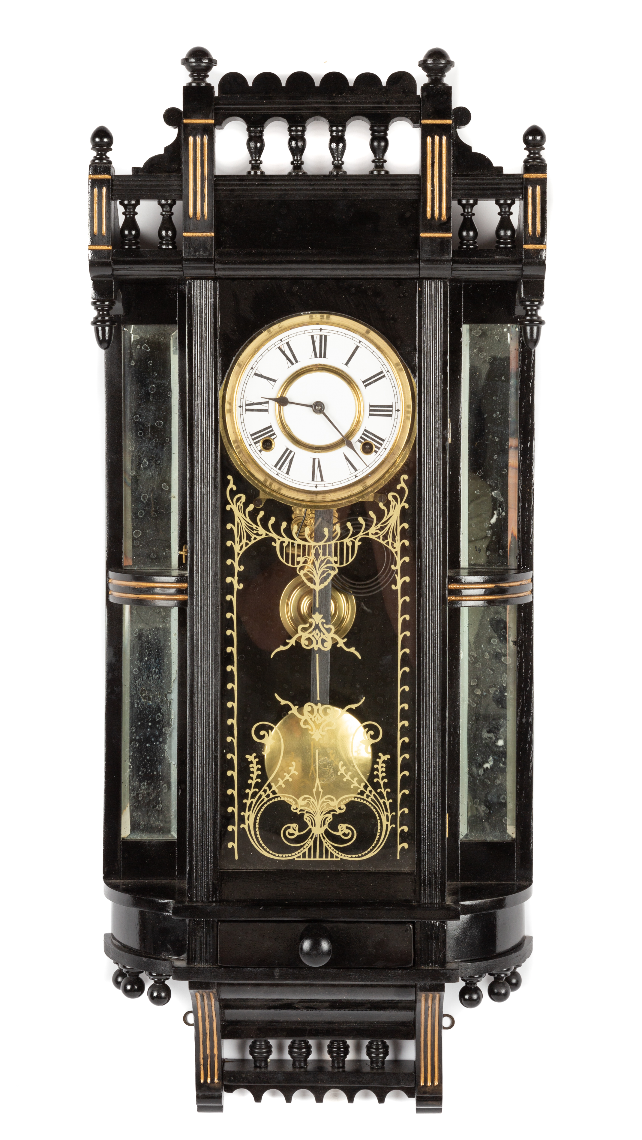 ANSONIA REFLECTOR WALL CLOCK