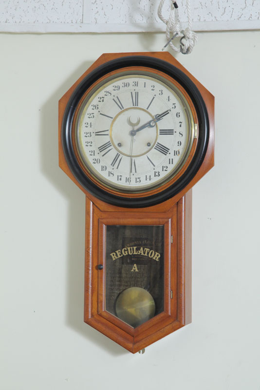 ANSONIA REGULATOR A WALL CLOCK.