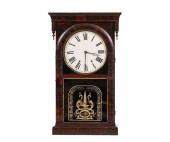 ANSONIA ROSEWOOD SHELF CLOCK<b