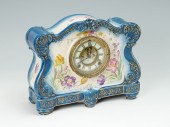 ANSONIA ROYAL BONN CHINA CLOCK