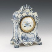 ANSONIA ROYAL BONN DELFT CLOCK